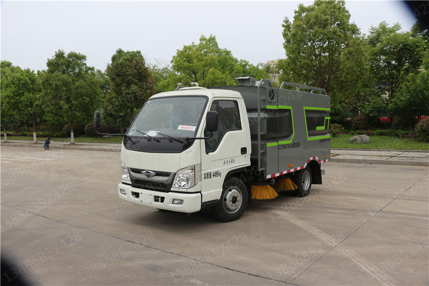 藍牌3方掃路車_CLT5040TSLBJ6型掃路車